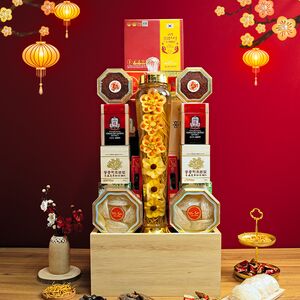 Giỏ Quà Tết Siêu VIP Luxury Đẳng Cấp Sang Trọng Sức Khoẻ VIP25-G306