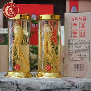 Cặp bình ngâm sâm hàn quốc 5,5 lít thân dài độc đáo bình No56
