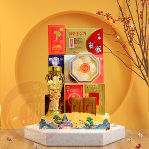 Giỏ Quà Tết Cao Cấp Sức Khoẻ CBMIX25-B3-G3250