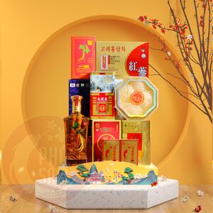 Giỏ Quà Tết Cao Cấp Sức Khoẻ CBMIX33-A9-G4950