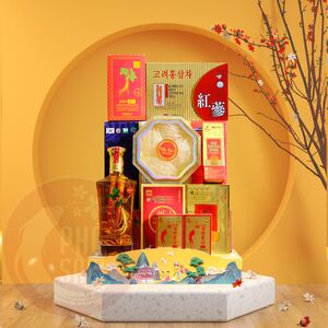 Giỏ Quà Tết Cao Cấp Sức Khoẻ CBMIX34-B1-G2750