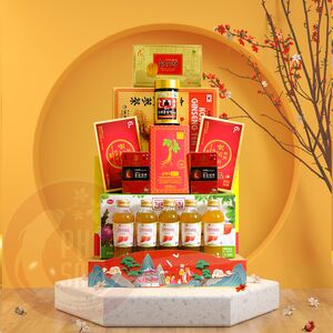 Giỏ Quà Tết Cao Cấp Sức Khoẻ CBMIX42-B1-G2130