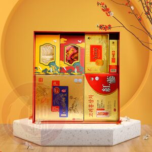 Hộp Quà Tết Yến Sào Tinh Chế Cao Cấp Sức Khoẻ CBS26-49-H2750