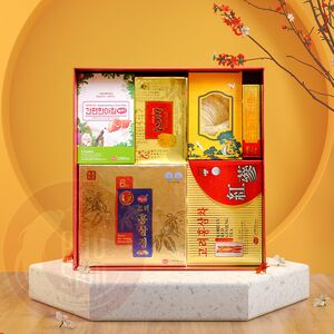 Hộp Quà Tết Yến Sào Cao Hồng Sâm Cao Cấp Sức Khoẻ CBS27-47-H2730