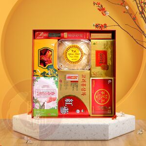 Hộp Quà Tết Yến Sao Nha Trang Cao Cấp Sức Khoẻ CBS54-48-H3050