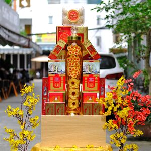 Giỏ Quà Tết Cao Cấp Sang Trọng Đẳng Cấp VIP55 - G19