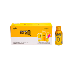 Nước uống giải rượu, kiểm soát cơn say Ready Q hộp 10 chai x 100ml