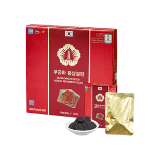 Hồng sâm thái lát tẩm mật ong Mugunghwa hộp 240g