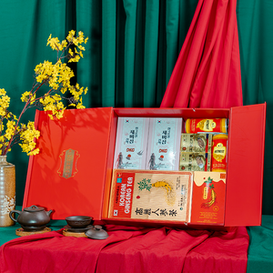 Hộp Quà Tết Hồng Sâm Tặng Đối Tác PS26-B4-H1630