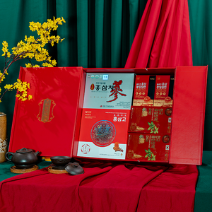 Hộp Quà Tết Cao Hồng Sâm Hàn Quốc Cao Cấp PS26-B4-H1840