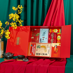 Hộp Quà Tết Hồng Sâm Tặng Đối Tác PS26-B8-H1050