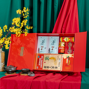 Hộp Quà Tết Hồng Sâm Tặng Đối Tác PS26-B8-H1430