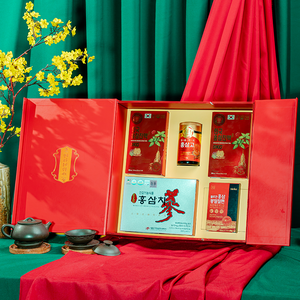 Hộp Quà Tết Hồng Sâm Tặng Đối Tác PS26-B6-H1480