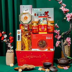 Giỏ Quà Tết Cao Cấp Sức Khoẻ PS26-B4-G3750