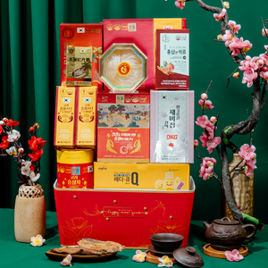 Giỏ QuàTết Sức Khoẻ Luxury VIP PS26-C7-G8800