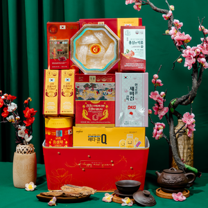 Giỏ QuàTết Sức Khoẻ Luxury VIP PS26-C8-G9100