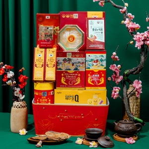 Giỏ QuàTết Sức Khoẻ Luxury VIP PS26-C8-G9900