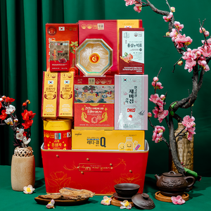 Giỏ QuàTết Sức Khoẻ Luxury VIP PS26-C7-G8500