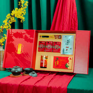 Hộp Quà Tết Hồng Sâm Tặng Đối Tác  PS26-B9-H1320